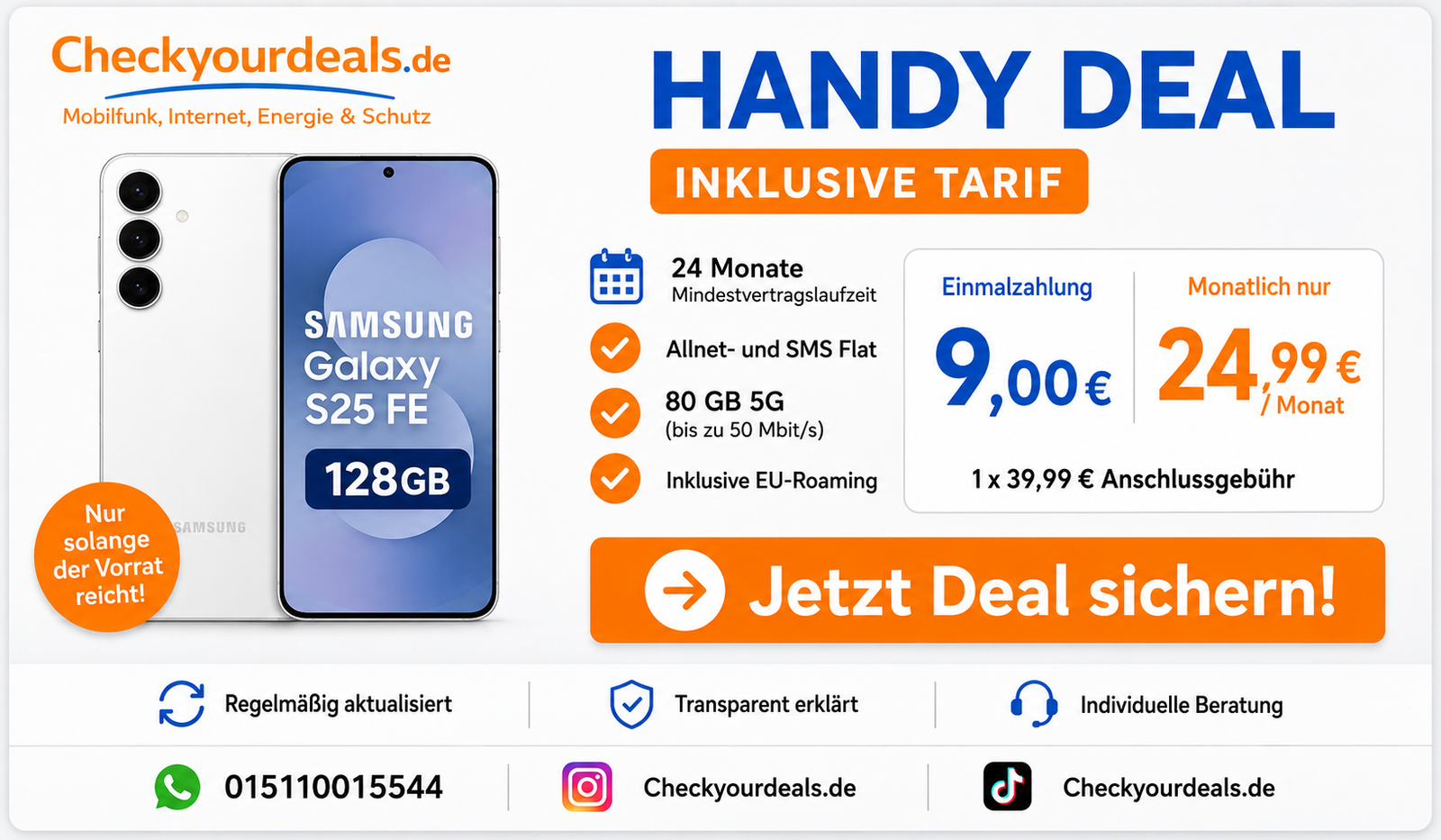 Samsung Galaxy S25 FE 128GB