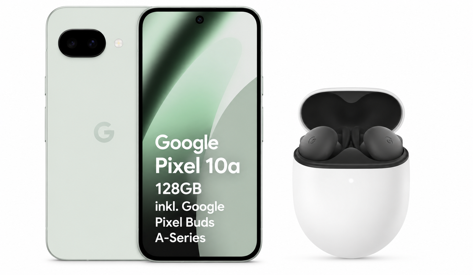 Google Pixel 10a 128 GB + Google Pixel Buds A-Series